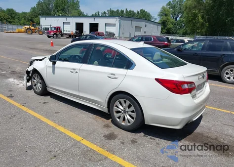 2016 Subaru Legacy 2.5I Premium from USA, damaged, VIN 4S3BNAF68G3058460